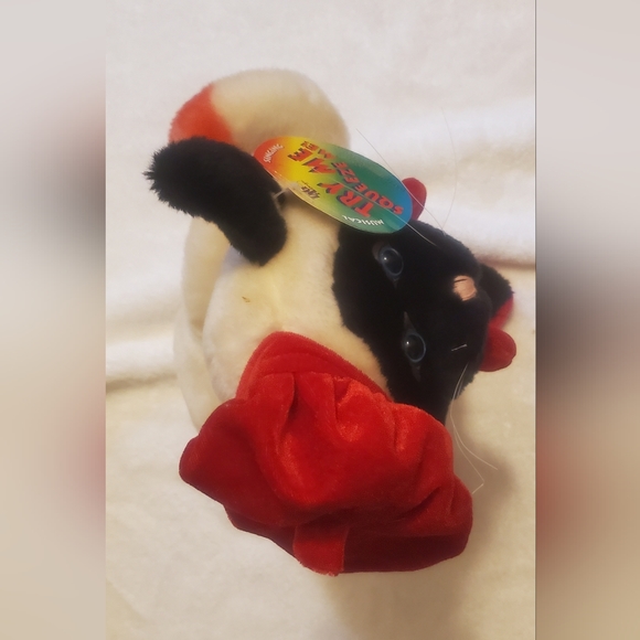 Siamese Cat 12" Picatsso Plush PBC International Inc. Musical Stuffie - Picture 5 of 5